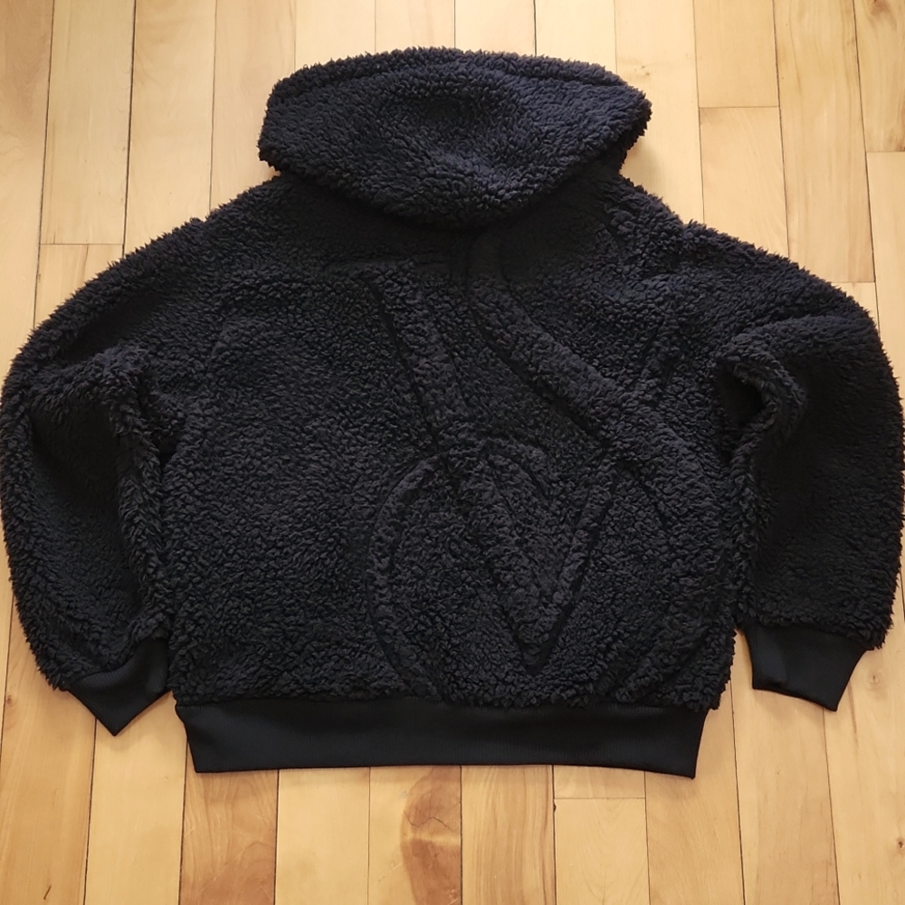 Victoria's Secret Black Fleece Hoodie